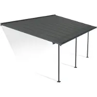 Canopia By Palram Aluminium terrasoverkapping Sierra Palram - Canopia 3 x 6,1 m antraciet Heat Block