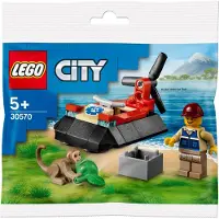 LEGO City Wildlife Rescue Hovercraft 30570, Bouwpakket, 5 jaar, Kunststof, 35 stuk(s)