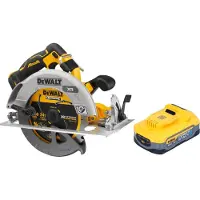 DeWalt DCS 573 N accucirkelzaag 18 V 190 x 30 mm borstelloos + 1x accu powerstack 5.0 Ah - zonder lader