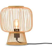 Good&Mojo Tafellamp Cango, hout licht, Woon-/ Eetkamer, Bamboe, Design, Tafellamp