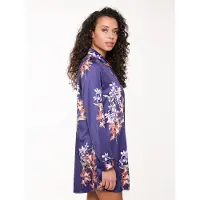 Lingadore Night Nachthemd Ginger Bread | Maat: 4XL | Kleur: Blauw/Print