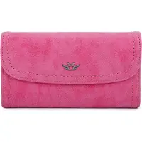 Fritzi aus Preußen Portemonnee 'Heide' pink / zilver