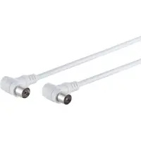 Shiverpeaks 80083-32, 2,5 m, Coaxiaal, Coaxiaal, Wit