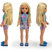 Nancy One Day Of Braids Blond Hair Doll Veelkleurig Kinderen