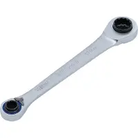 Bgs Ratschen-Ringschlüssel "4 in 1" SW 10 x 12, 14 x 17 mm
