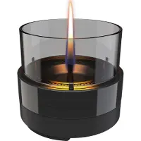 Tenderflame Tafelhaard Rosie Zwart D 14,2 H 13,5 Cm