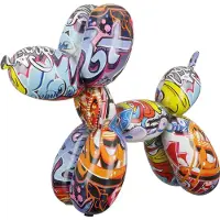 Casablanca by Gilde Dierfiguur Ballon hond street art (1 stuk)