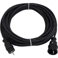 PSSO Verlenging 3x1,5 15m sw, DJ accessoires