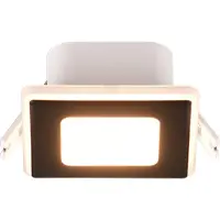 TRIO Vierkante spot Nimbus design zwart