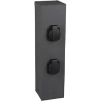 TRIO Strakke stopcontact paal Garden Socket