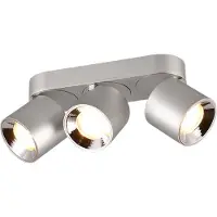 TRIO Plafondlamp Guayana 3-lichts nikkel