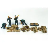 Tamiya Modelbouwpakket Militaire voertuigen - 35188 Fig.-Set Tank Ammo Load. Crew with 4 Figures Plastic - 1:35 - Modelbouw