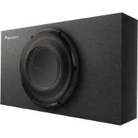 Pioneer TS-D10LB Subwoofer - 10 Inch, 350W RMS, 1300W Piekvermogen, 2 Ohm, Compact en Plat Ontwerp
