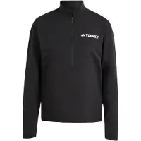 Adidas Functioneel shirt 'Multi Climacool 1/2 Zip Long Sleeve' zwart / wit