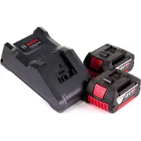 Bosch Startset 18V met 2x GBA accu 5.0Ah + GAL 18V-40 lader