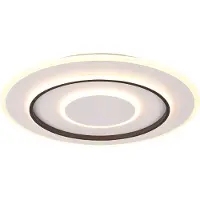 TRIO REALITY JORA - Plafondlamp - Wit mat - incl. 1x SMD 55W