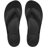 Fitflop tm Iqushion Ergonomic Flip-Flops TPU ZWART 36
