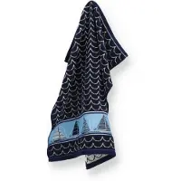 Bunzlau Castle Keukendoek Boat Dark Blue