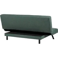Beliani LEEDS - Slaapbank-Groen-Polyester