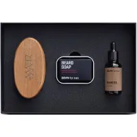 Zew For Men Simple Lumberjack with matt hemp oil Baardverzorgingsset 1 st