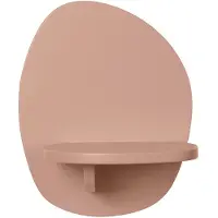 Ferm Living Wandplank Pilu H25 Rose