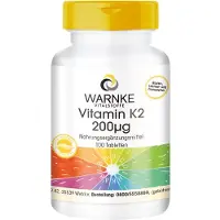 WARNKE Vitalstoffe | Vitamine K2 200 µg 100 St Tabletten