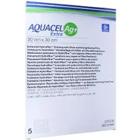 Aquacel AG+ Extra Hydrofiber Verband 20x30cm 5 St Verband(en)