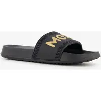 Mexx dames badslippers zwart goud maat 42