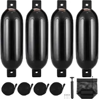 Vevor Fenderset 4 opblaasbare fenders 16,51 x 58,42 cm Bootfenders
