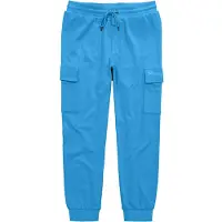 Men Plus Cargobroek blauw