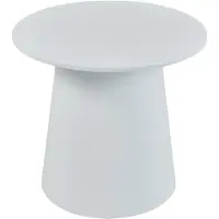 En.casa Salontafel Nyd rond 40x44 cm wit tafel met stabiel onderstel []