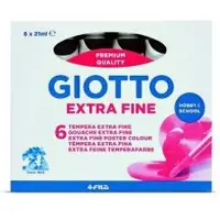 Giotto 355024 temperaverf 21 ml Koker Zwart