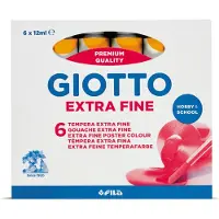 Giotto 352004 temperaverf 12 ml Koker Geel