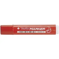 Tratto Marker permanente marker Kogelpunt Rood 12 stuk(s)