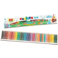 Carioca Tita Maxi Rainbow Color Pencil Veelkleurig Kinderen