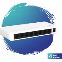 Strong SW8000P netwerk-switch Gigabit Ethernet (10/100/1000) Wit
