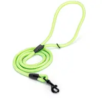 Nobleza Hondenriem Rond - Hondenlijn 120 cm - Stevig Nylon - Lichtgroen