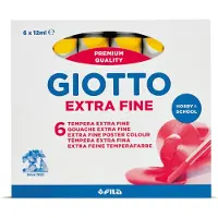 Giotto 352002 temperaverf 12 ml Koker Geel