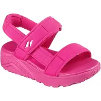 SKECHERS UNO Lite - Sunny Stand meisjes sandalen fuchsia roze maat 35
