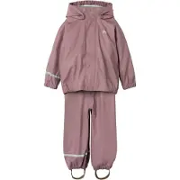 Name it Functioneel pak 'DRY10' lichtgrijs / mauve