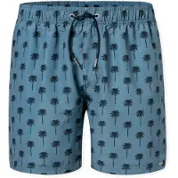 Schiesser Zwemshorts ' Ocean Swim ' blauw