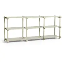 HAY Woody plank Beuken-smokey grey, laag