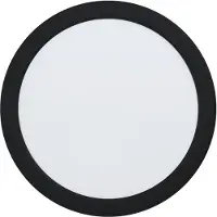 Eglo connect.z Fueva-Z Smart Inbouwlamp - Ø 21,6 cm - Zwart/Wit - Instelbaar wit licht - Dimbaar - Zigbee