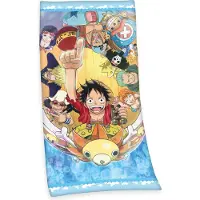 Onepiece Badlaken One Piece gedrukt in hoge kleur (1 stuk)