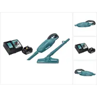 Makita DCL 180 RG1 Accu Stofzuiger 18 V Groen + 1x Accu 6,0 Ah + Lader