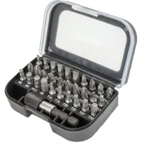 Sthor 66302 - Schroevendraaierbits Set - 31 stuks - CRV Staal - Auto-Service Toepassing