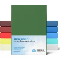 Eterea Cosmesi Naturale etérea Jersey Hoeslaken 80x160 - 80x180 cm Oekotex Made in Green - 100% katoen - Cactus