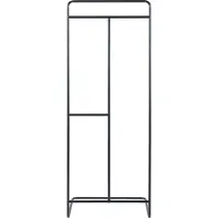 En.casa Kledingrek Sandviken kapstok staal 166x63x48 cm zwart []