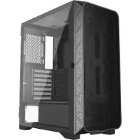Gembird CCC-FC-M200 gaming behuizing, ATX, Fornax M200, met gaaspanelen, zonder ventilatoren, zwart