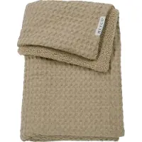 Meyco Baby Waffle Tog 2.0 75x100 Cm Minicrib Blanket Beige Kinderen